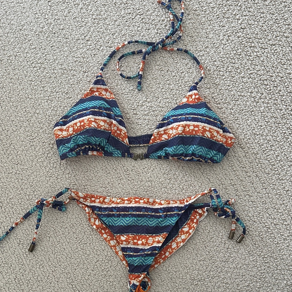 SOFIA Multi Colour Bikini Top and Bottom